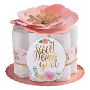 2 Baby Girl Baby Shower Bundle 'Sweet Floral'
